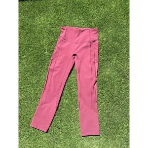 Lululemon All the Right Places Crop II 23” leggings womens 6 Redwood W6AMYS